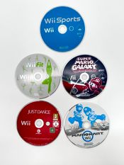 Nintendo Wii RVL-001 Žaidimų Konsolės Pilnas Baltas Rinkinys
