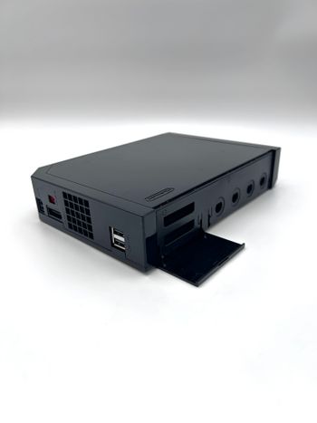 Nintendo Wii RVL-001 Žaidimų Konsolės Pilnas Juodas Rinkinys