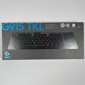 Logitech G915 TKL Tenkeyless LIGHTSPEED Wireless RGB Mechanical Gaming Keyboard