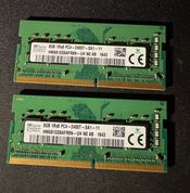 SK hynix 8 GB (2x 8 GB) DDR4-2400 Green / Black PC RAM