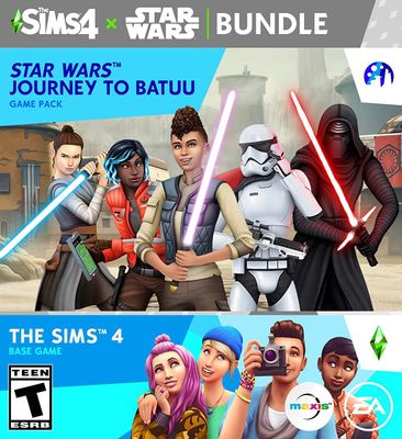 The Sims 4 + Star Wars: Journey to Batuu (DLC) Bundle Código de Origin GLOBAL