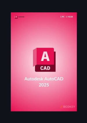 Autodesk AutoCAD 2025 Trial (PC) (1 Device, 1 Year) Key GLOBAL