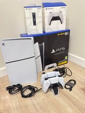 Playstation 5 Slim Digital Edition, Black & White, 825GB
