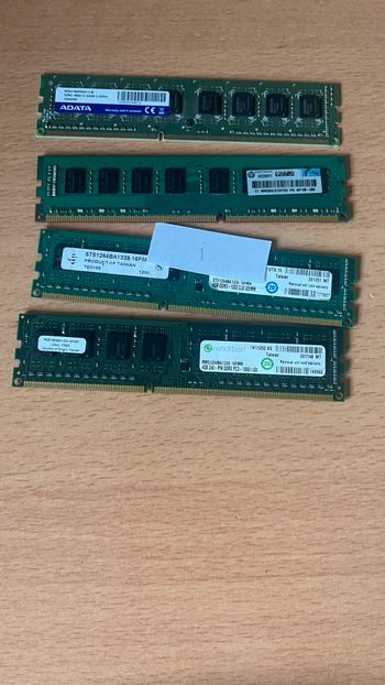 16GB (4x4vnt) DDR3 RAM