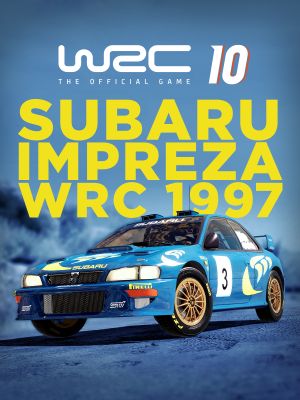 WRC 10 Subaru Impreza WRC 1997 game cover