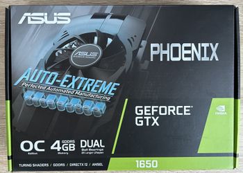 ASUS Phoenix GeForce GTX 1650 OC edition 4GB GDDR5