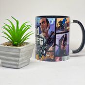 Buy Aksesuaras GameZone GTA5 Puodelis 330ML juodas, juoda asele