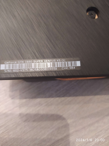 Get MSI GeForce GTX 1660 SUPER 6 GB 1530-1815 Mhz PCIe x16 GPU