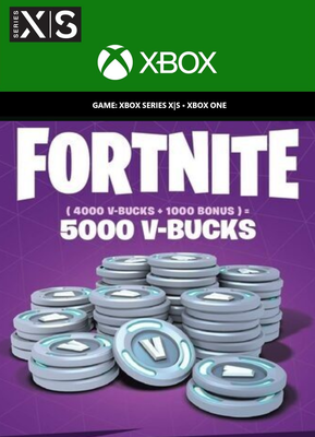 Fortnite - 5000 V-Bucks Código de XBOX LIVE GLOBAL