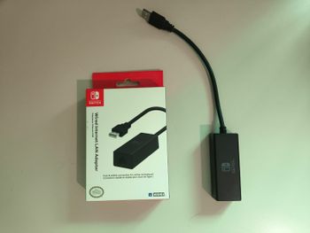 Adaptador LAN para Nintendo Switch