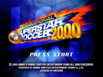 International Superstar Soccer 2000 Nintendo 64