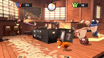 Raving Rabbids Travel in Time Wii
