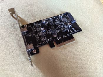 ICY BOX USB 3.2 Gen2 plokštė – 2x USB-C