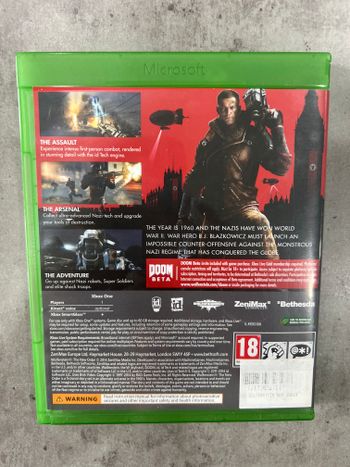 Wolfenstein: The New Order Xbox One