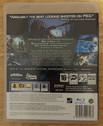 Call of Duty 4: Modern Warfare PlayStation 3