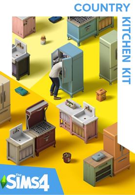 The Sims 4 Country Kitchen Kit (DLC) cover