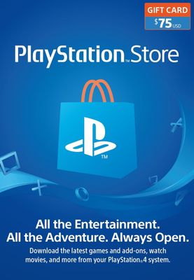 PlayStation Network Card 75 USD PSN UNITED STATES