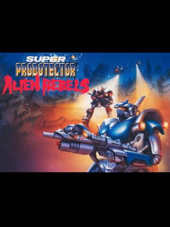 Super Probotector: Alien Rebels SNES