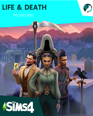 The Sims 4: Life and Death Expansion Pack Pre-Order Bonus (DLC) (PC/MAC) cover