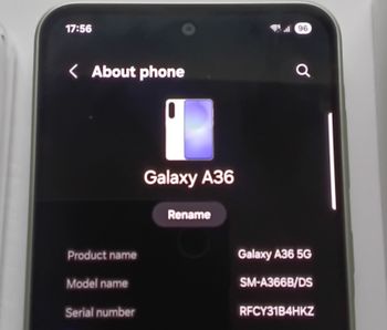 Samsung Galaxy A36 128gb for sale