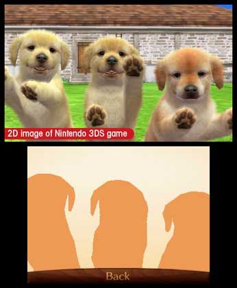 nintendogs + cats: Golden Retriever & New Friends Nintendo 3DS