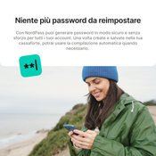 NordPass Premium, Unlimited Devices, 1-Year, Password Manager (PC/Mac/Mobile) Subscription Key ITALY