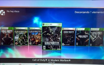 Xbox 360 slim RGH 3.0 500gb 130 juegod