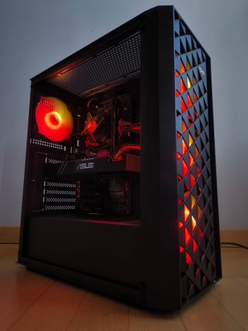 Žaidimų kompiuteris - ASUS GTX 1070ti su Intel i3-9100