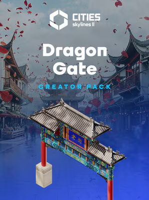Cities: Skylines II - Creator Pack: Dragon Gate (DLC) cover
