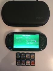 psvita oled + 8 žaidimai for sale