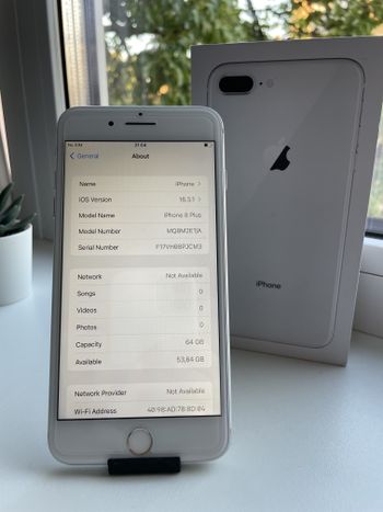 Get Apple iPhone 8 Plus 64GB Silver
