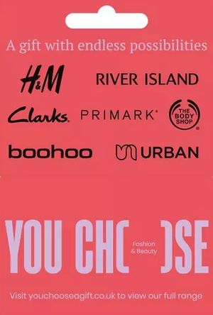 You Choose Fashion & Beauty Gift Card 50 GBP Key UNITED KINGDOM