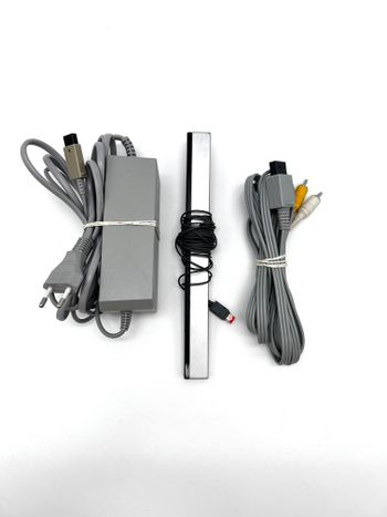 Nintendo Wii RVL-001 Žaidimų Konsolės Pilnas Baltas Rinkinys