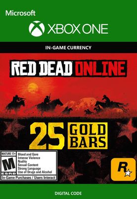 Red Dead Redemption 2 Online 25 Gold Bars cover