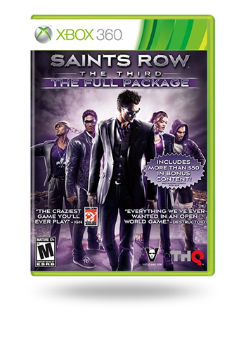 Saints Row: The Third - The Full Package Xbox 360