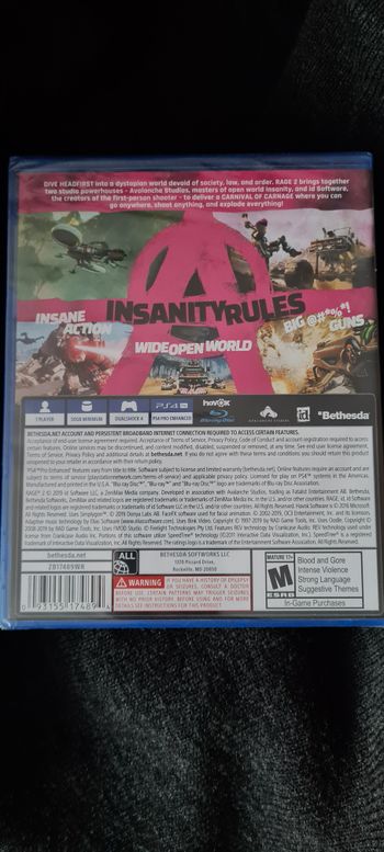 RAGE 2 PlayStation 4