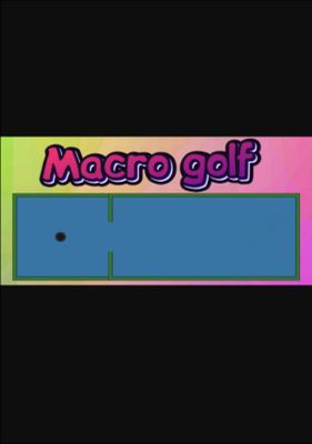 Macro golf game cover