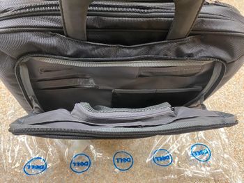 DELL 14" nešiojamo kompiuterio nailoninis juodas krepšys su rankena for sale