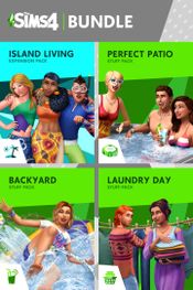 The Sims™ 4 Fun Outside Bundle – Island Living, Perfect Patio Stuff, Backyard Stuff, Laundry Day Stuff  (DLC) (PC) XBOX LIVE Key UNITED STATES