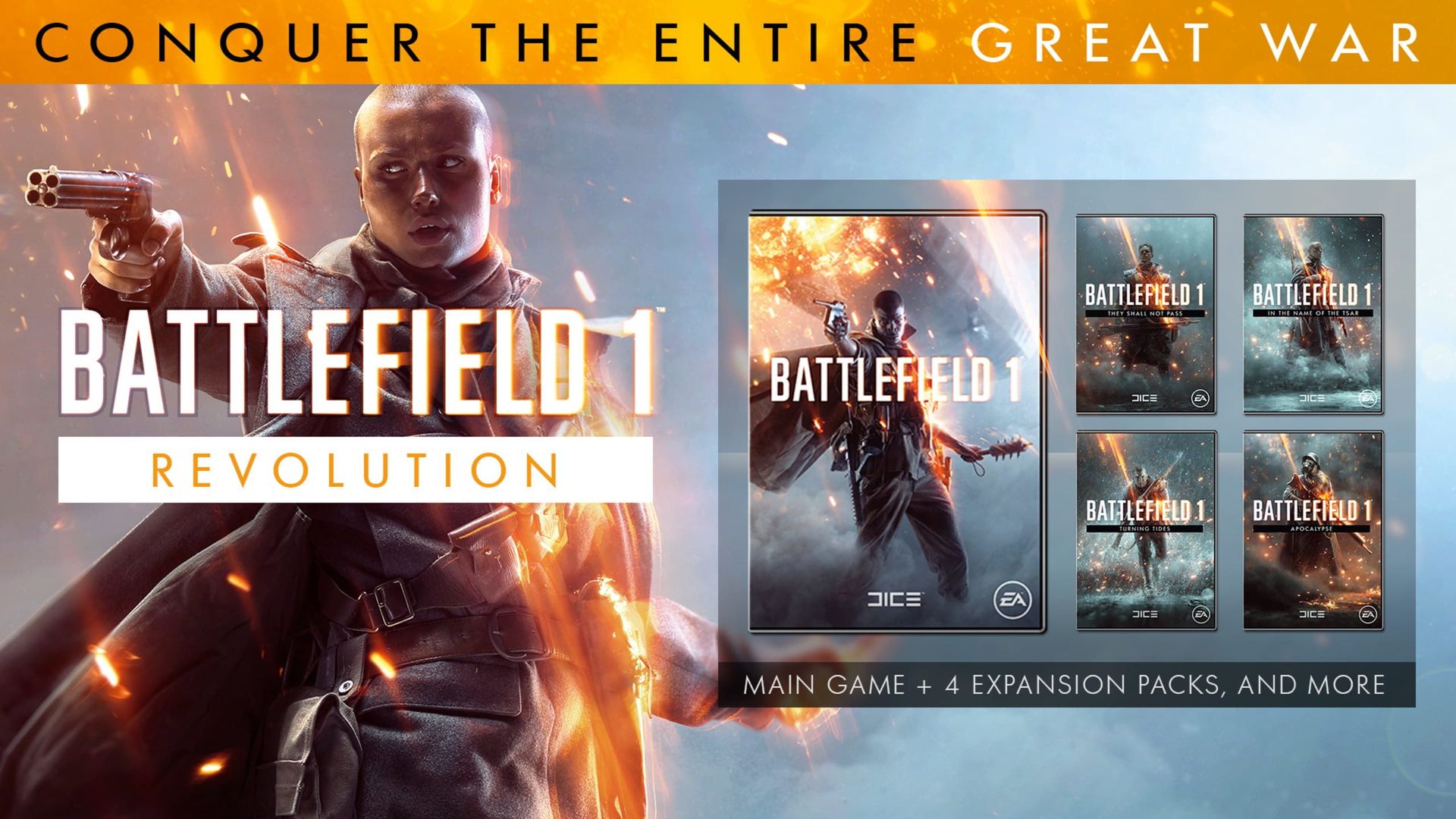 Buy Battlefield 1: Revolution Origin key for Cheaper!