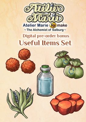 Atelier Marie Remake: The Alchemist of Salburg Pre order Bonus (DLC) cover