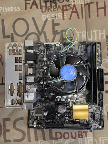 Parduodu tvarkingą I5 7400 dėžę 