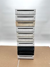 Originalios Nintendo Wii Baltos/Juodos Žaidimų Konsolės RVL-001