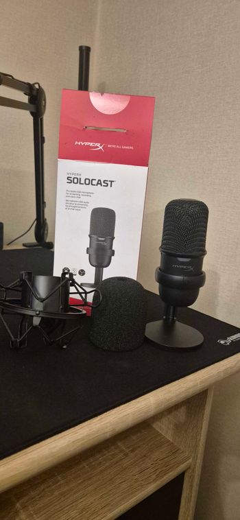 Hyperx solocast mikrofonas