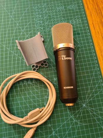 the t.bone SC 450 USB mikrofonas