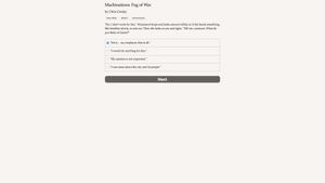 Machinations: Fog of War