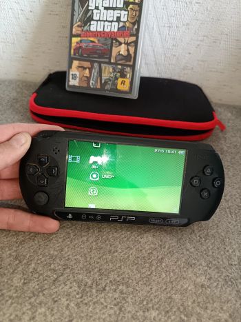 PSP Street (E1000), Black, 1GB