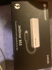 Transcend Jetdrive 855 thunderbolt PCle ssd upgrade kit for mac 128gb