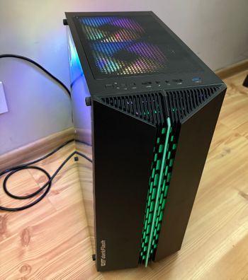 PC i5-7500T 8GB RAM naujas 240SSD 1TB HDD RX 480 8GB W11P
