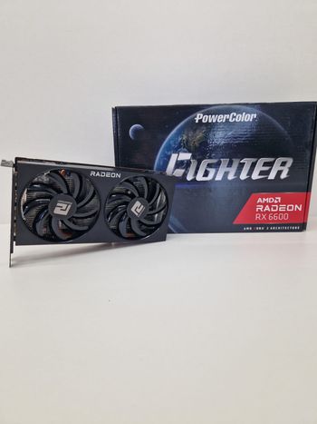 AMD RADEON FIGHTER RX 6600 vaizdo plokštės